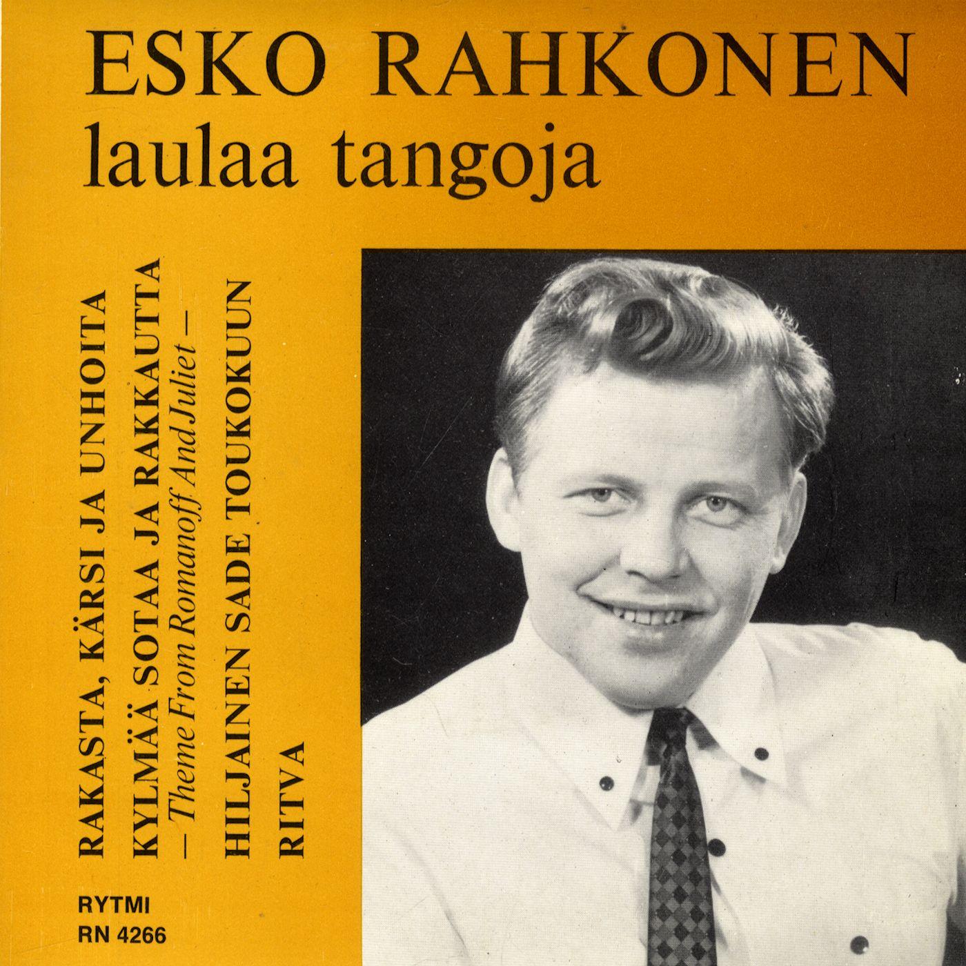 Esko Rahkonen laulaa tangoja