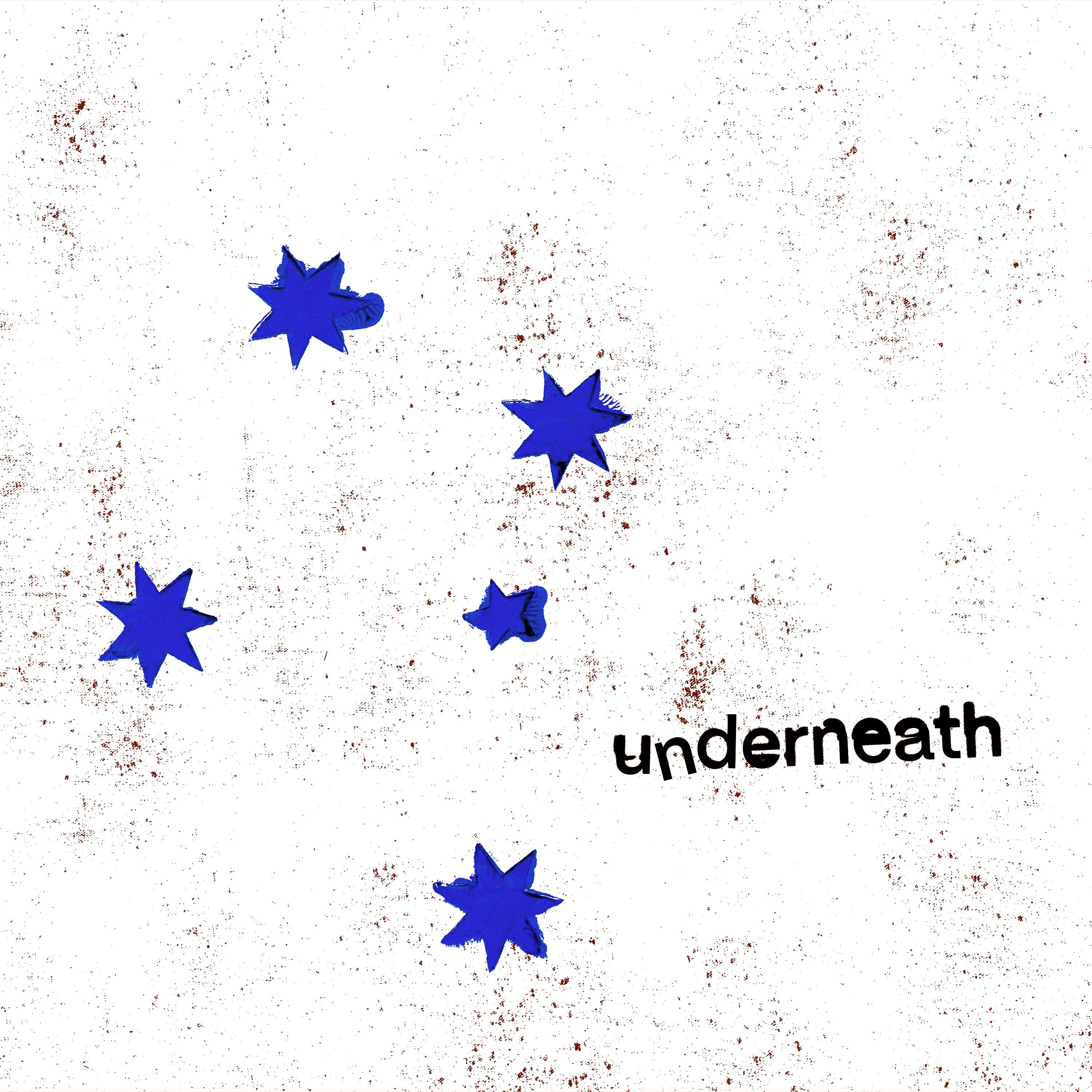 underneath
