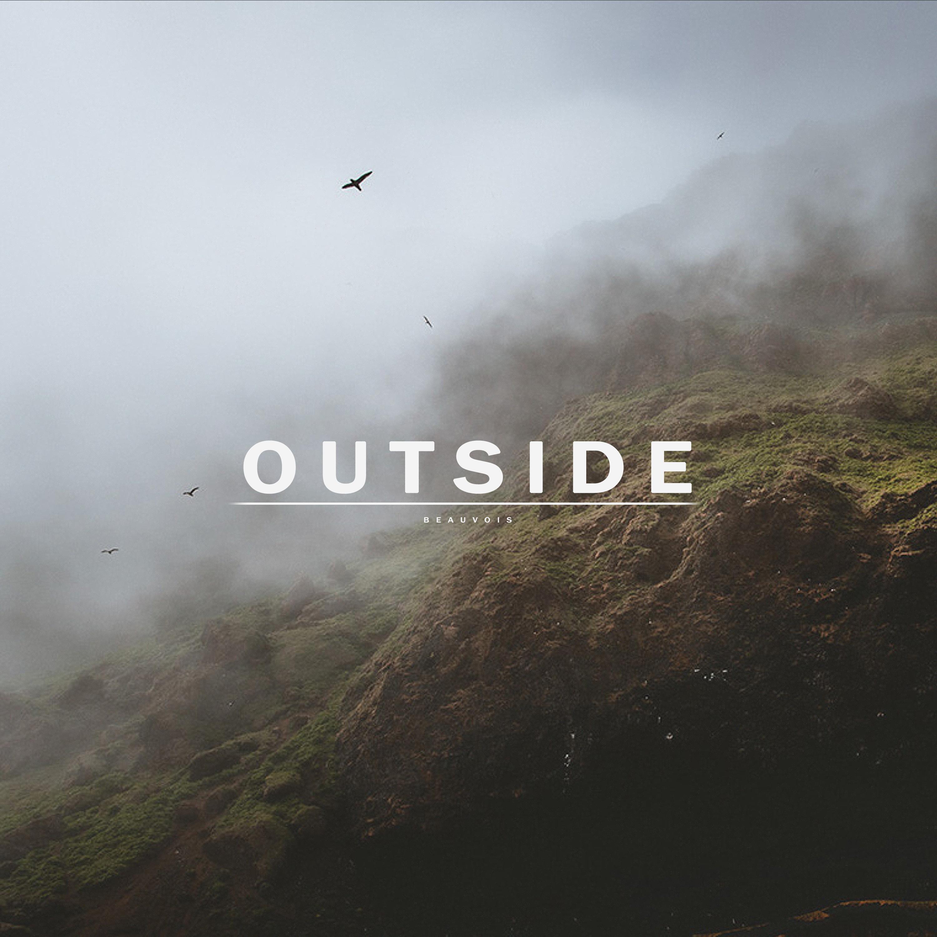 Outside