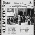WAGNER, R.: Meistersinger von Nurnberg (Der) (Sung in Hungarian) (Klemperer Rarities: Budapest, Vol.