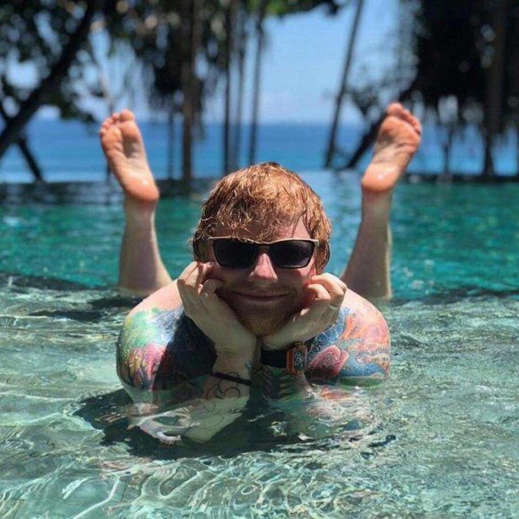I’m Ed Sheeran. Hey! Can you hear me?