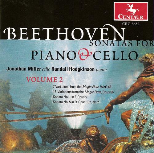 BEETHOVEN, L. van: Cello Music, Vol. 2 (Miller)