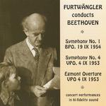 BEETHOVEN, L. van: Symphonies Nos. 1 and 4 / Egmont Overture (Furtwangler) (1953-1954)专辑