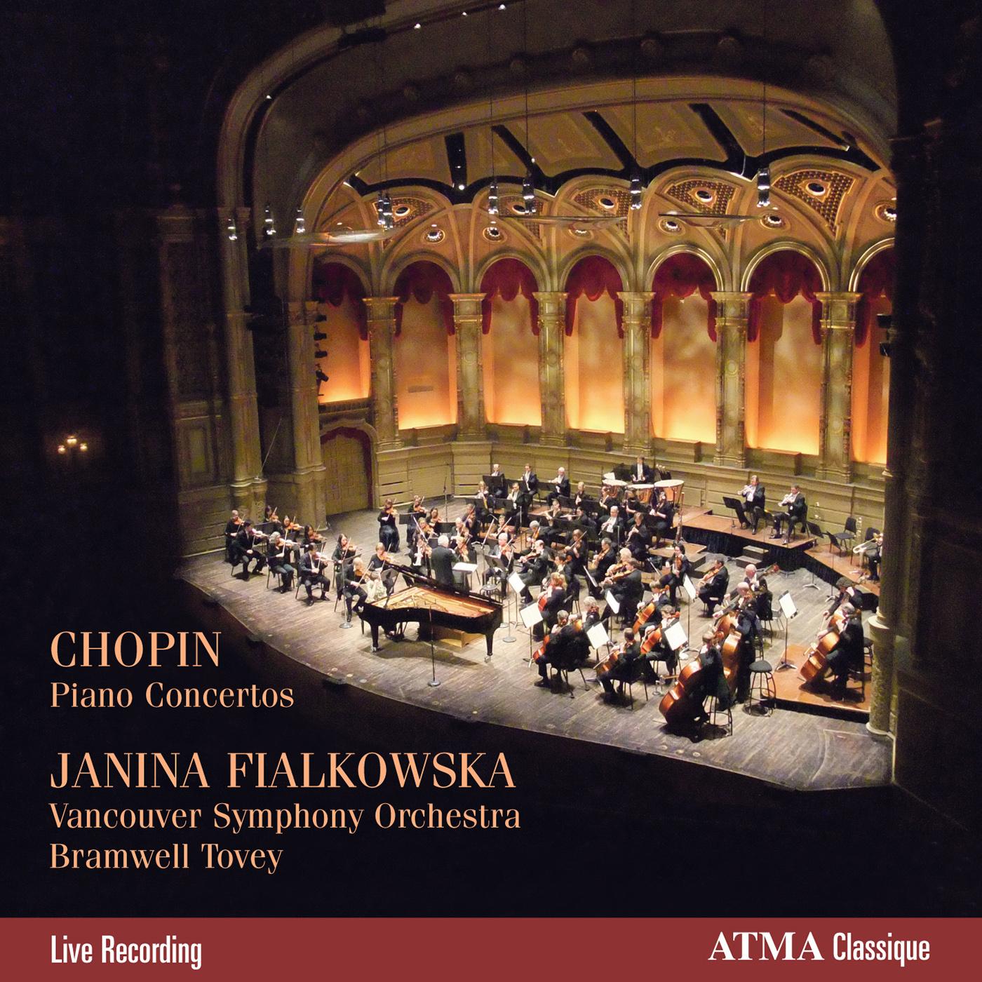 CHOPIN, F.: Piano Concertos Nos. 1 and 2 (Fialkowska, Vancouver Symphony, Tovey)