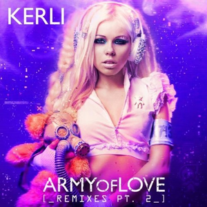 Kerli-Army Of Love  立体声伴奏 （降8半音）