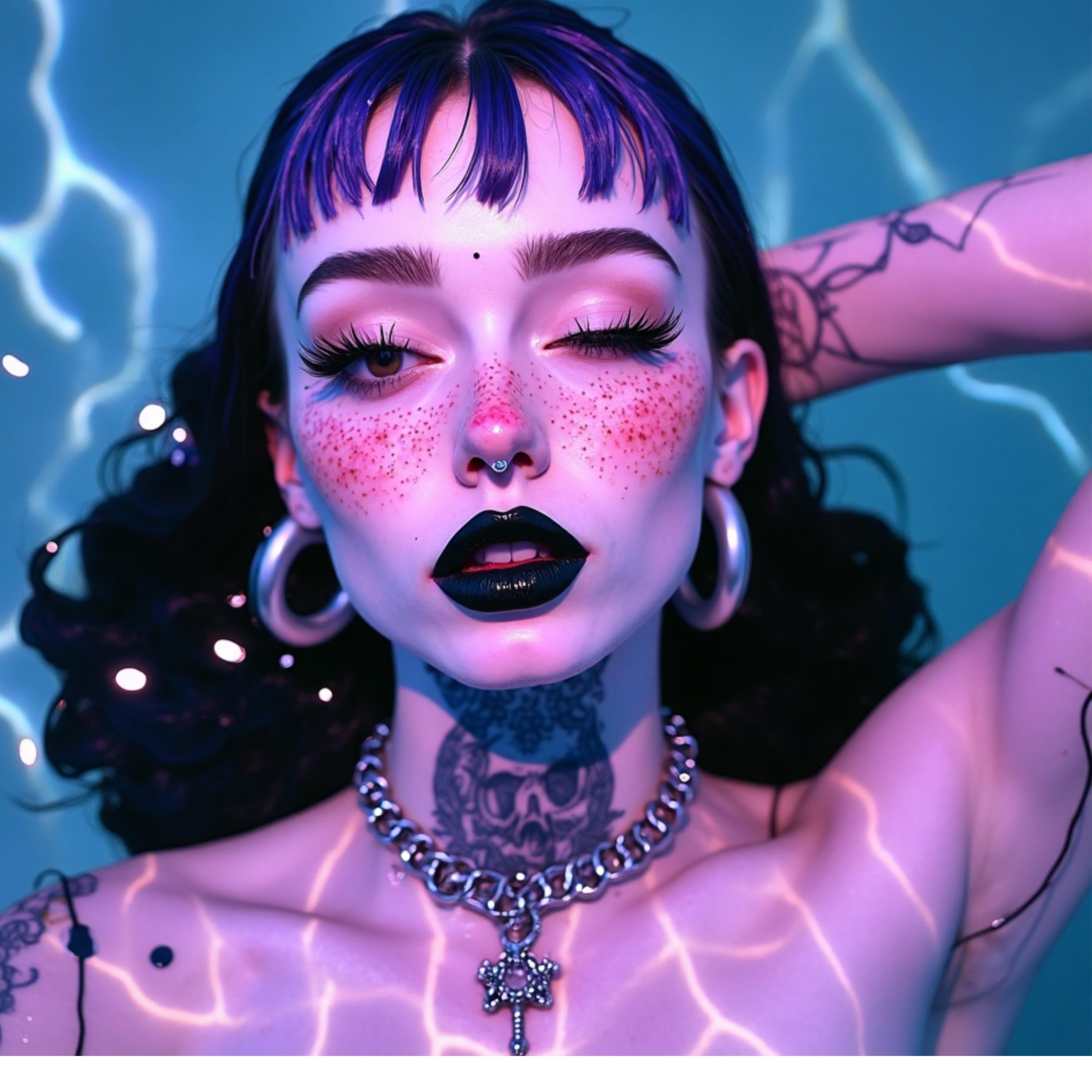 eyes on dark