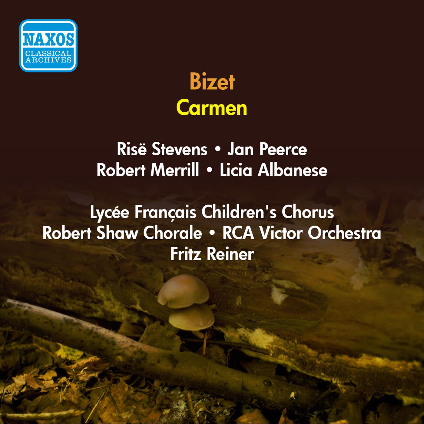 BIZET, G.: Carmen (Stevens, Peerce, Merrill, Reiner) (1951)专辑