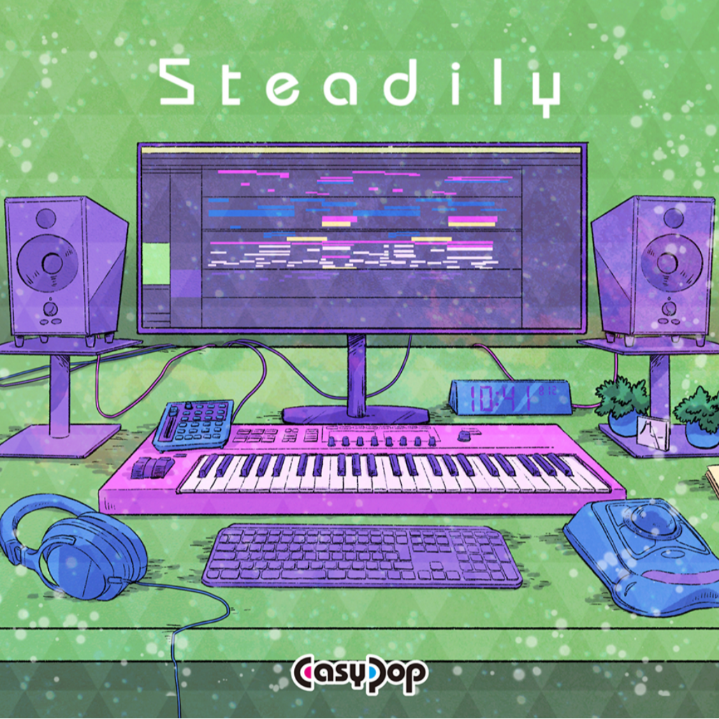 Steadily