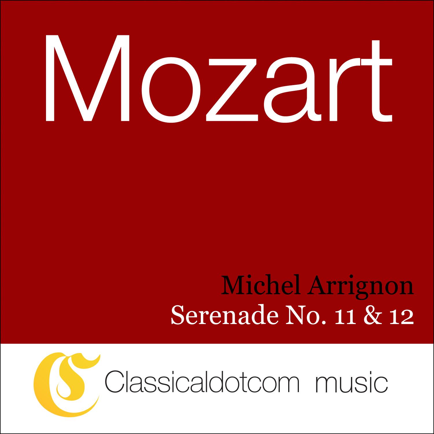 Wolfgang Amadeus Mozart, Serenade No. 11 In E Flat, K. 375