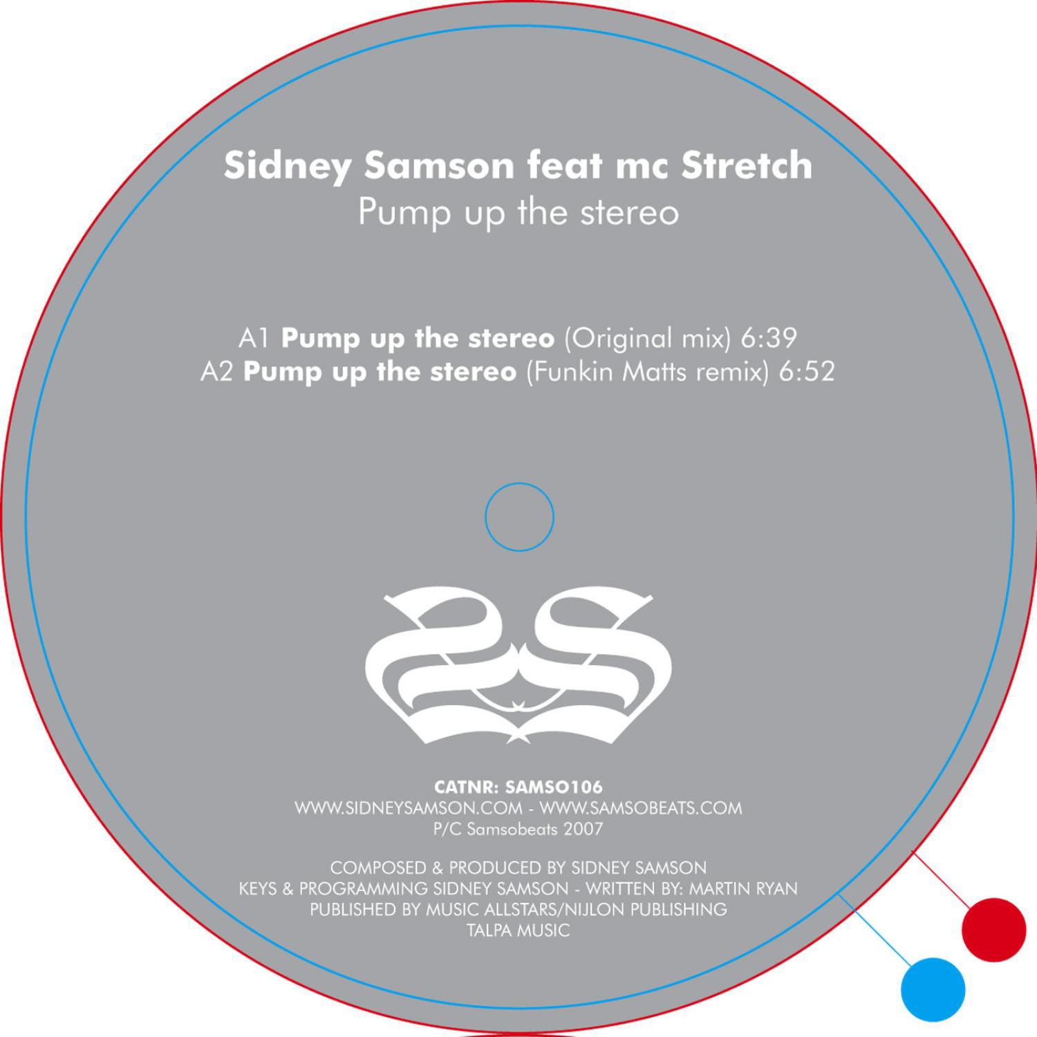 Sidney Samson - Pump Up The Stereo (Funkin Matt Remix)