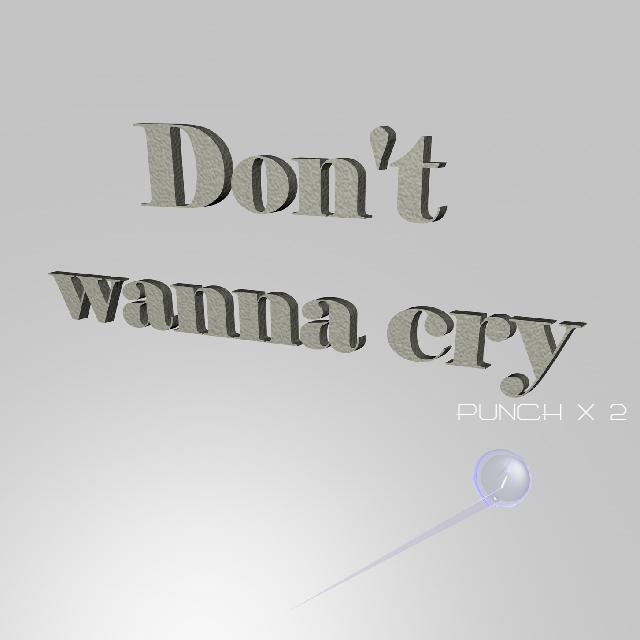 Don't wanna cry专辑