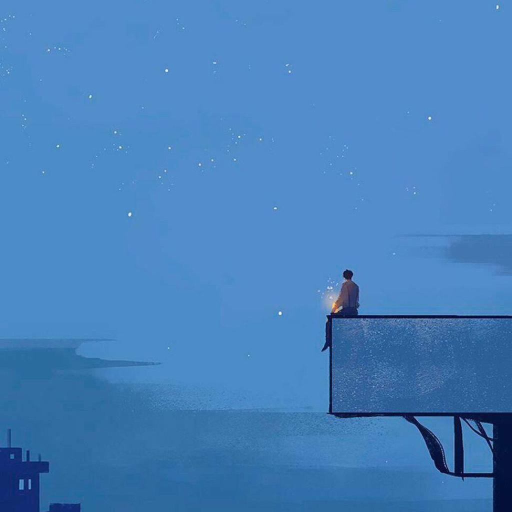 『孤独』一个人在外漂泊记得按时听歌