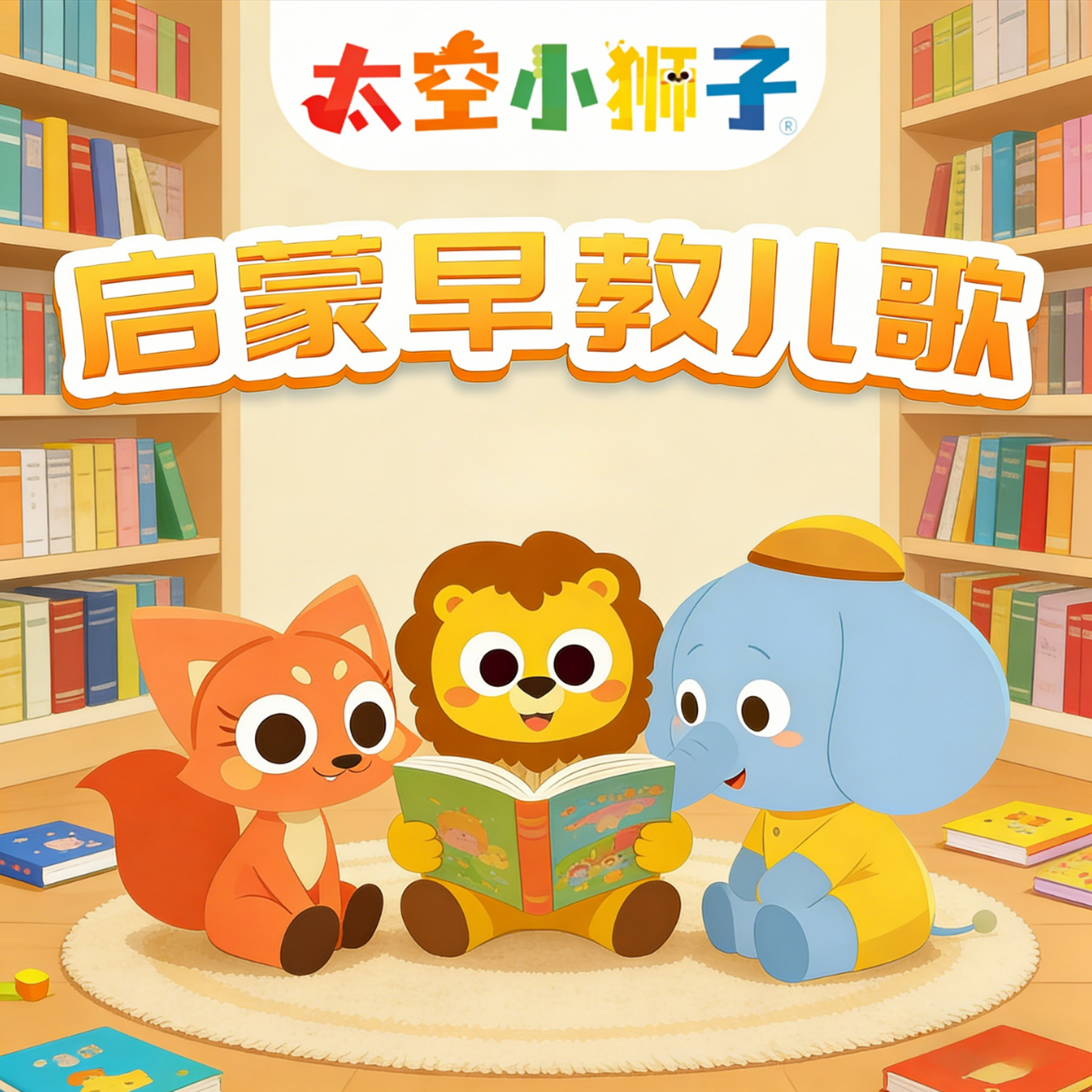 太空小狮子！启蒙早教儿歌（一）