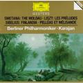 Smetana - The Moldau, Liszt - Les Preludes, Sibelius - Finlandia, Pelleas et Melisande (Karajan)