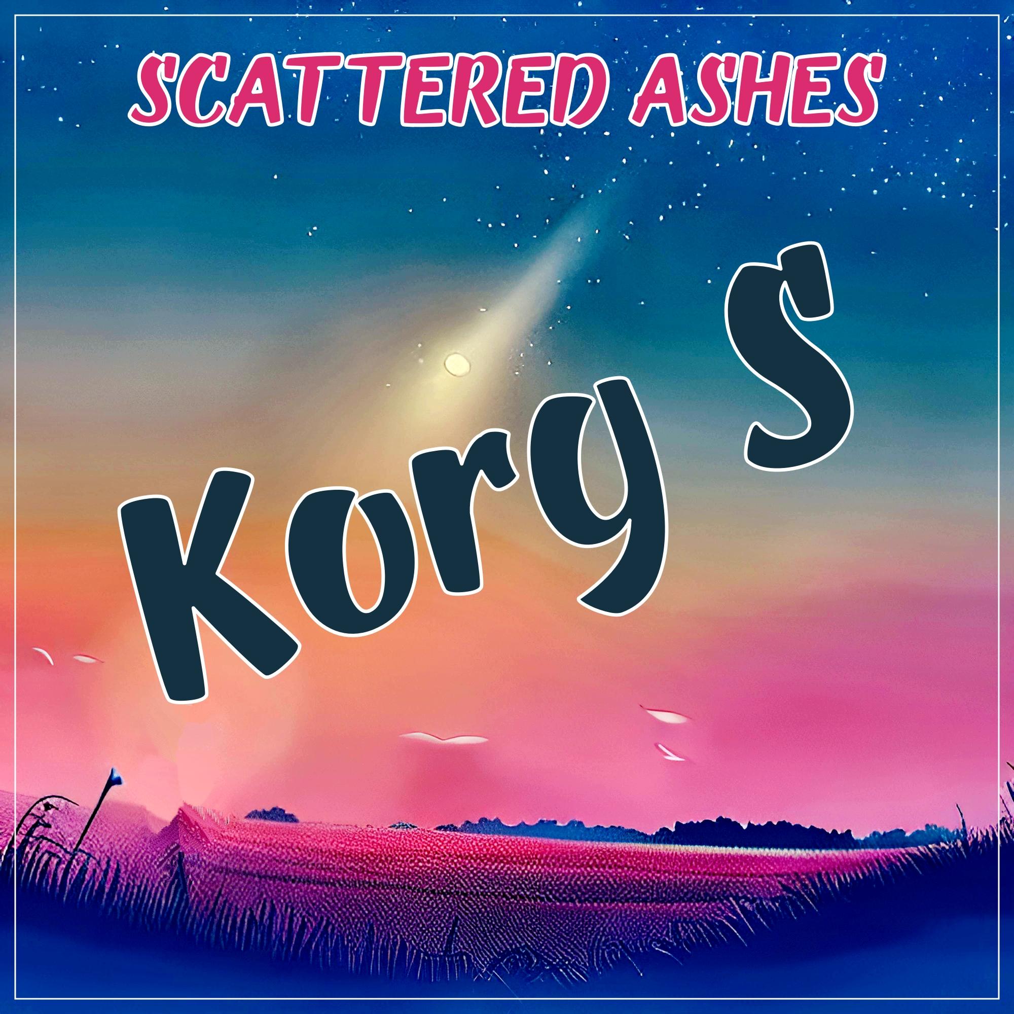Scattered ashes