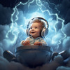 Baby Shushing - Baby's Thunder Giggle Waves