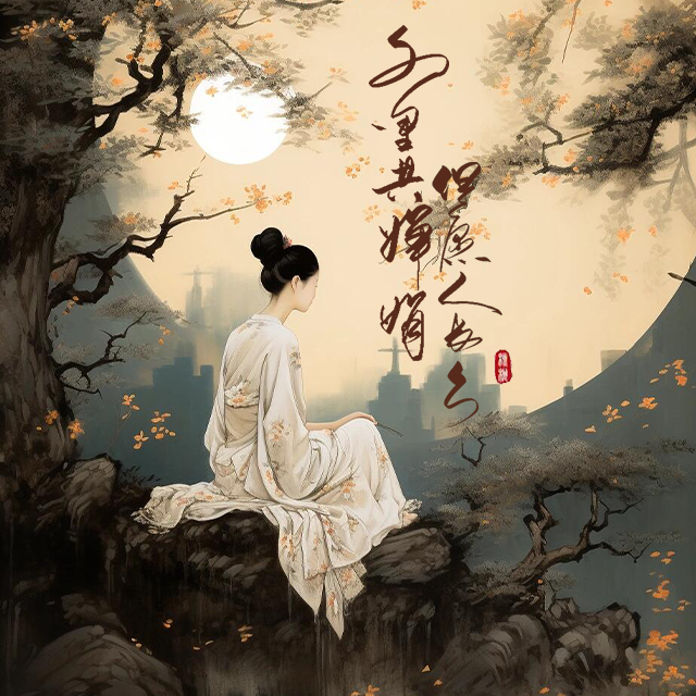 千里共婵娟