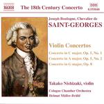 SAINT-GEORGES: Violin Concertos Op. 5,  Nos. 1-2 and Op. 8专辑