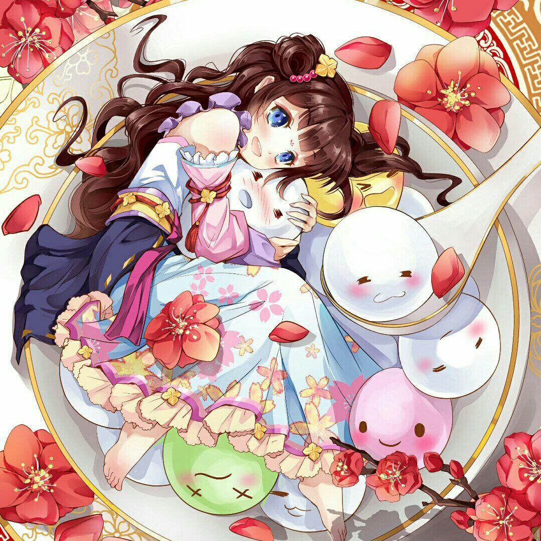 「元夕」萌妹纸当然是元宵节标配