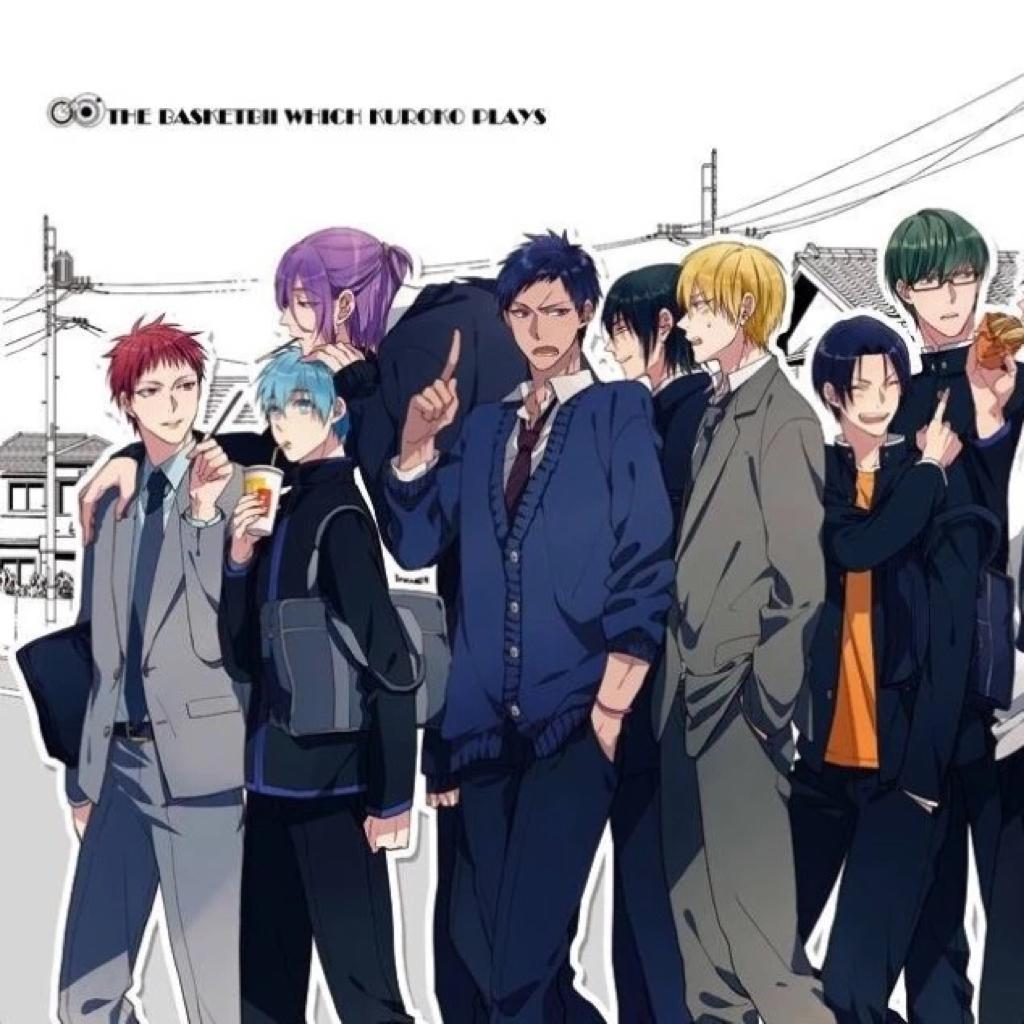 「黑子的篮球第1-3季」主题曲&角色歌&Bgm