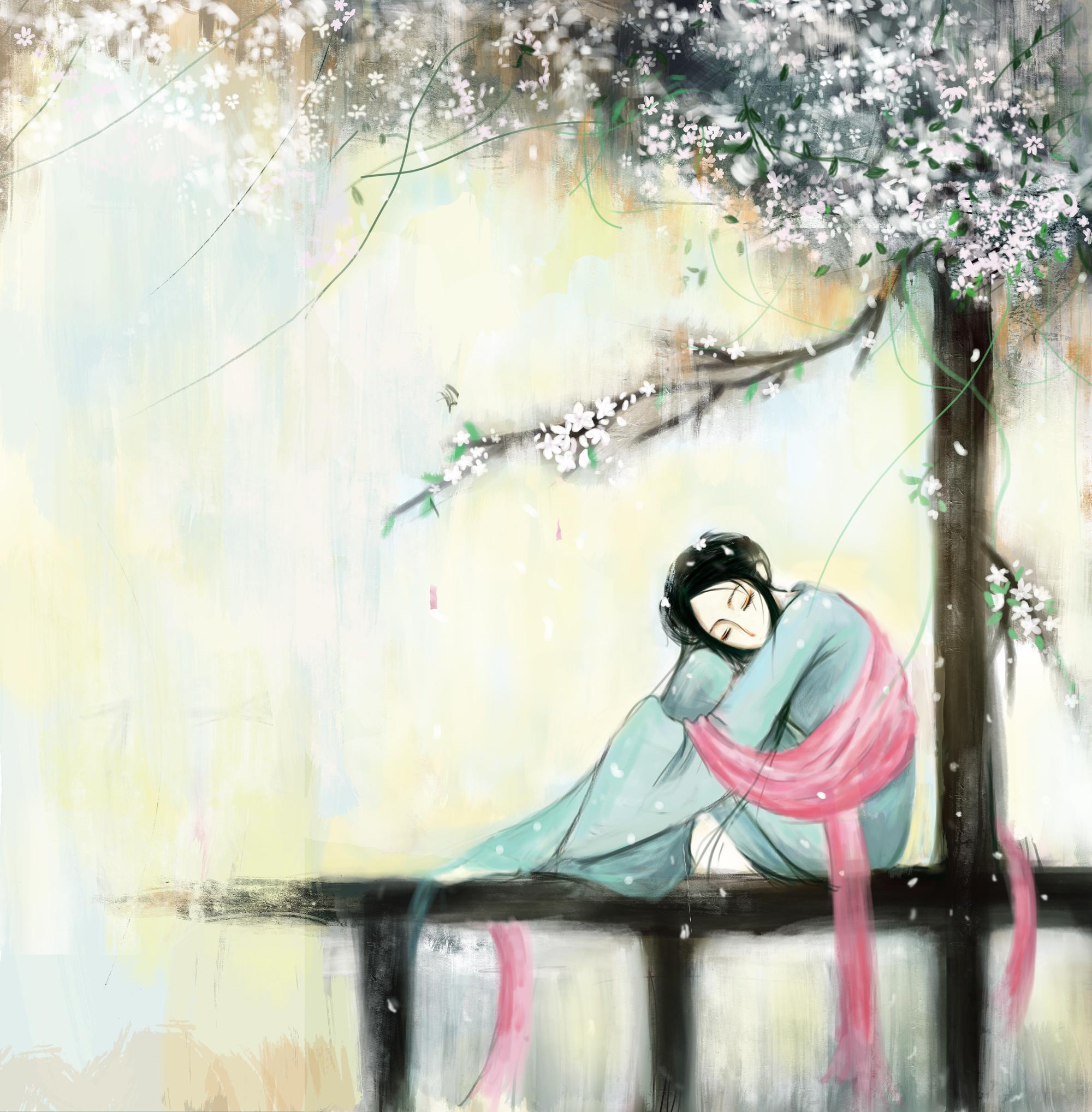 【四季之春】东栏梨花--唱：KuRy颜酱