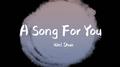 A Song For You专辑