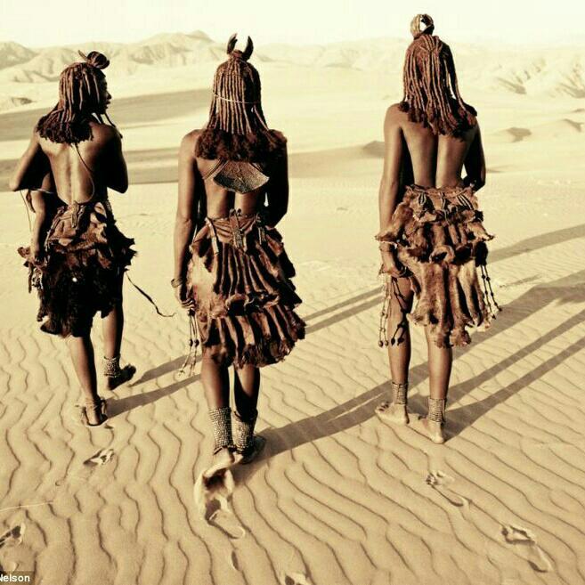 Remix collection. Samburu Tribe вид со спины. Himba Tribe discovering Electronic Music. Joyfull natives - Single collection. Cijay.