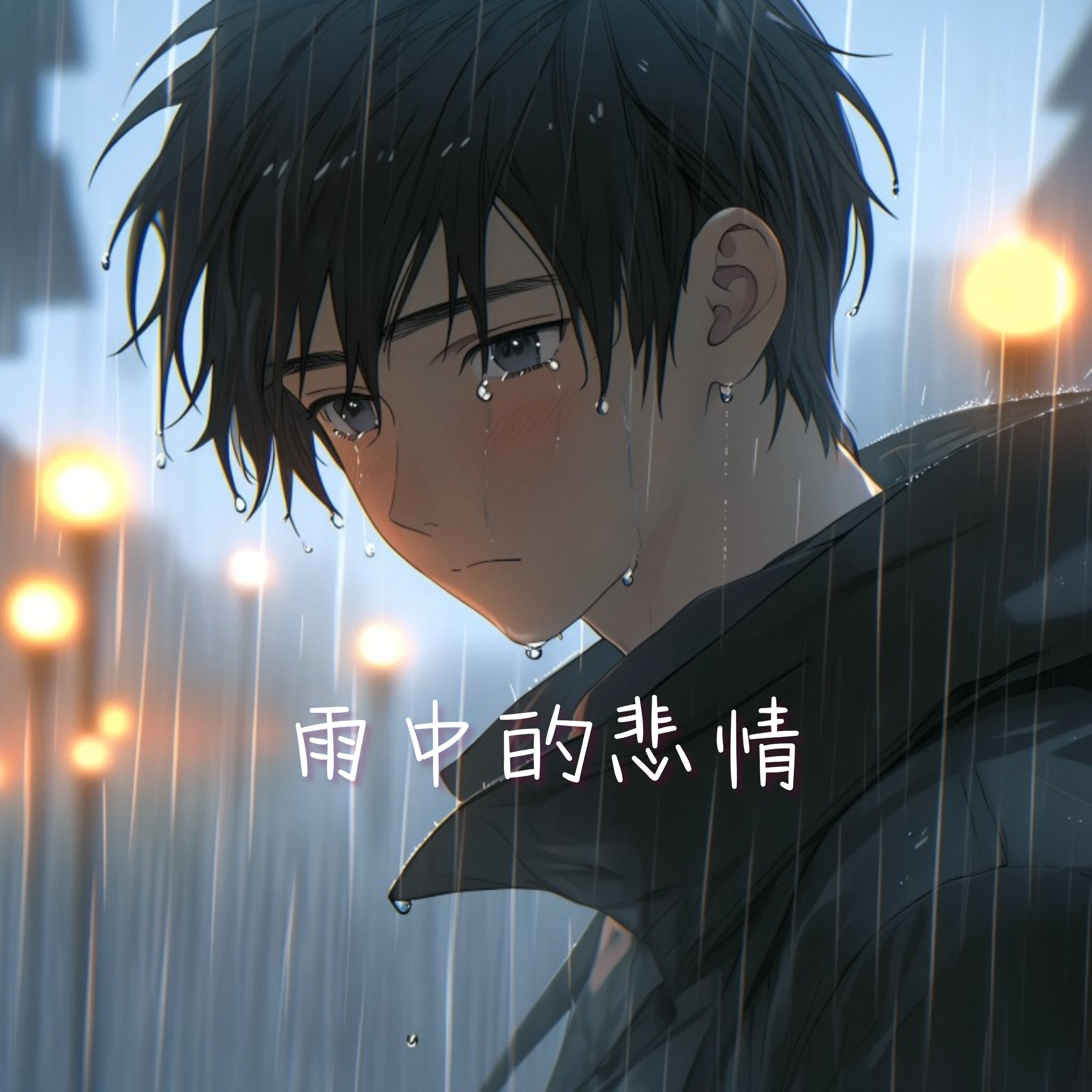 雨中的悲情