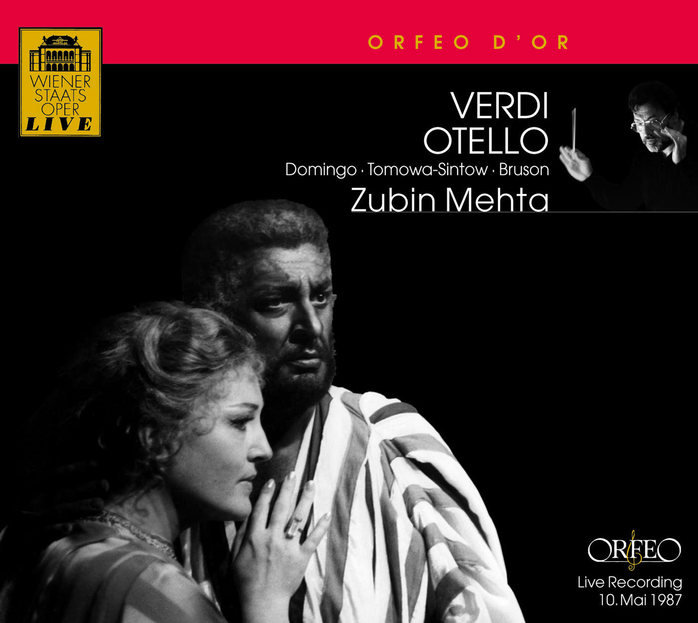 VERDI, G.: Otello [Opera] (P. Domingo, Tomowa-Sintow, Bruson, Vienna State Opera Chorus and Orchestr专辑