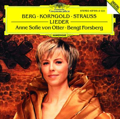 Berg / Korngold / R. Strauss: Lieder