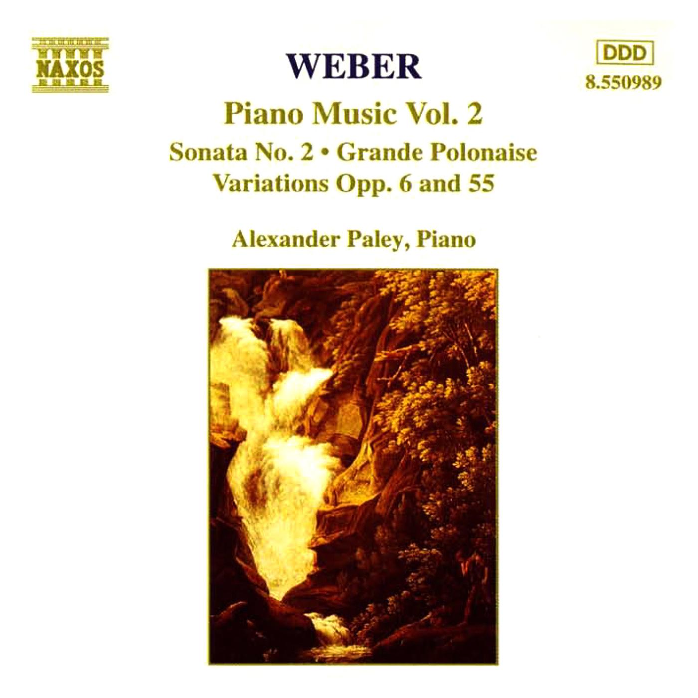 WEBER: Piano Music, Vol. 2