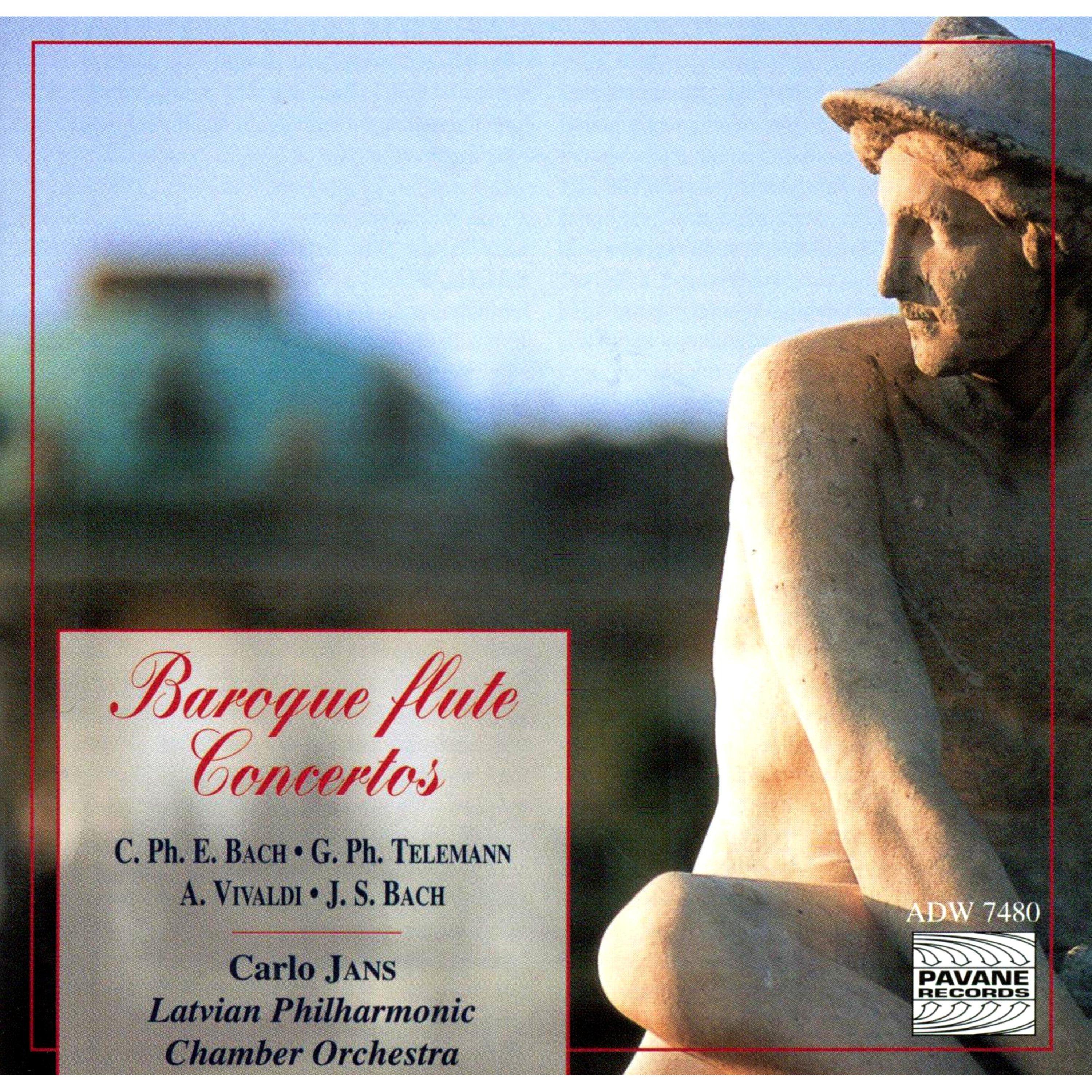 C.P.E. Bach, Telemann, Vivaldi & Bach: Baroque Flute Concertos