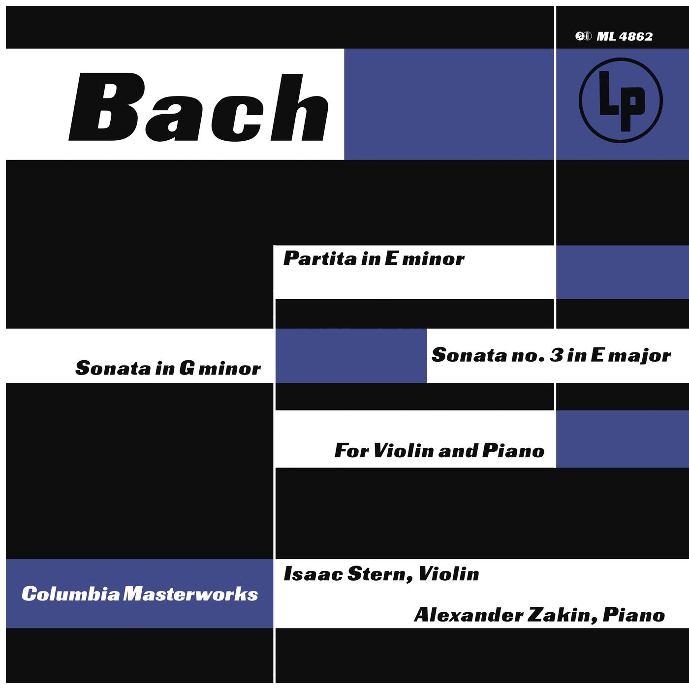 J.S. Bach: Violin Sonatas E Minor and E Major - C.P.E. Bach: Violin Sonata in G Minor, H. 542
