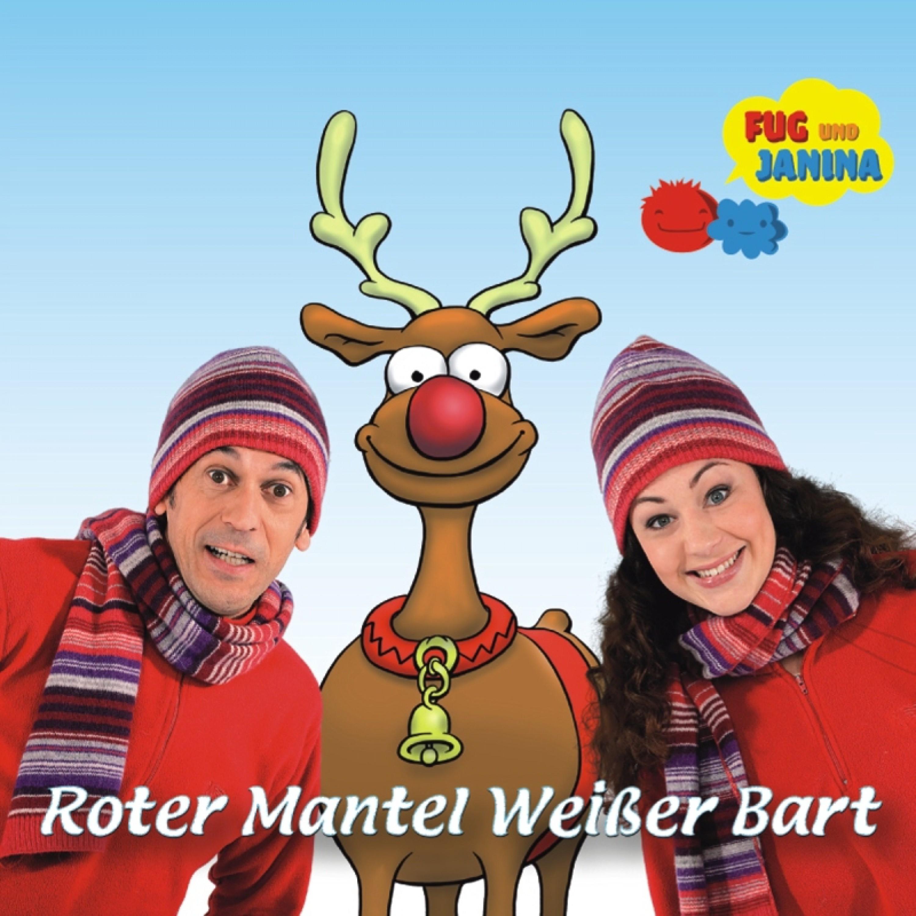 Roter Mantel weißer Bart