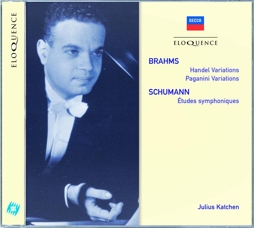 Brahms: Handel Variations; Paganini Variations - Schumann: Etudes symphoniques