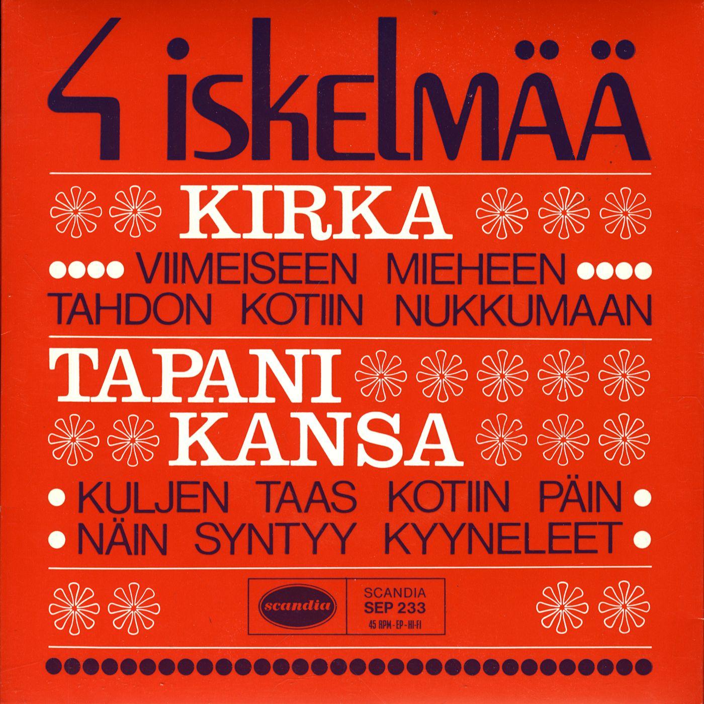 4 iskelmää