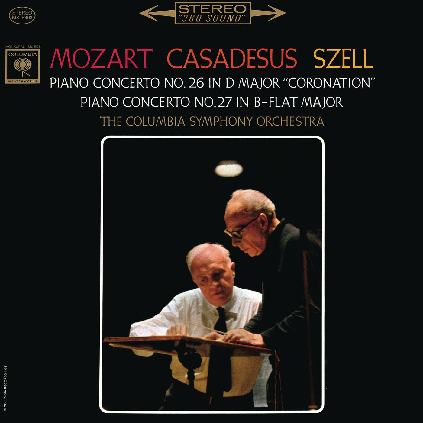 Mozart: Piano Concertos Nos. 26 & 27