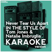 Jones Tom - Never Tear Us Apart (karaoke)
