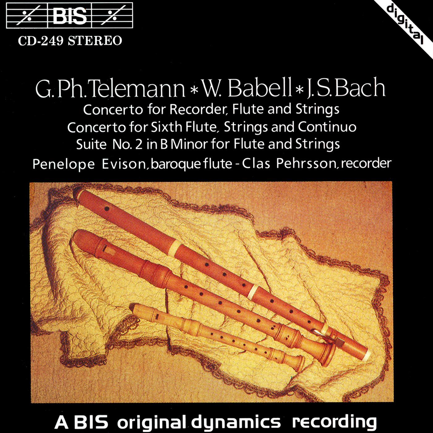 BAROQUE CONCERTOS FOR FLUTE AND RECORDER