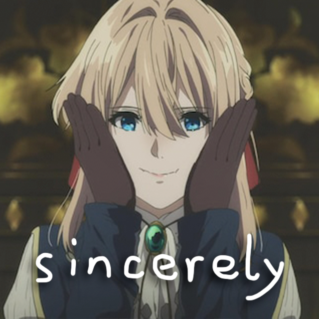 Sincerely（紫罗兰永恒花园 OP）