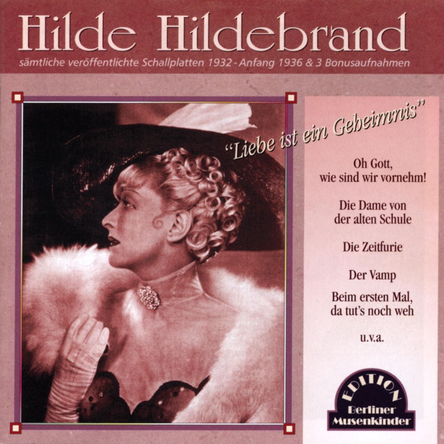 Liebe ist ein Geheimnis (1932-Anfang 1936)