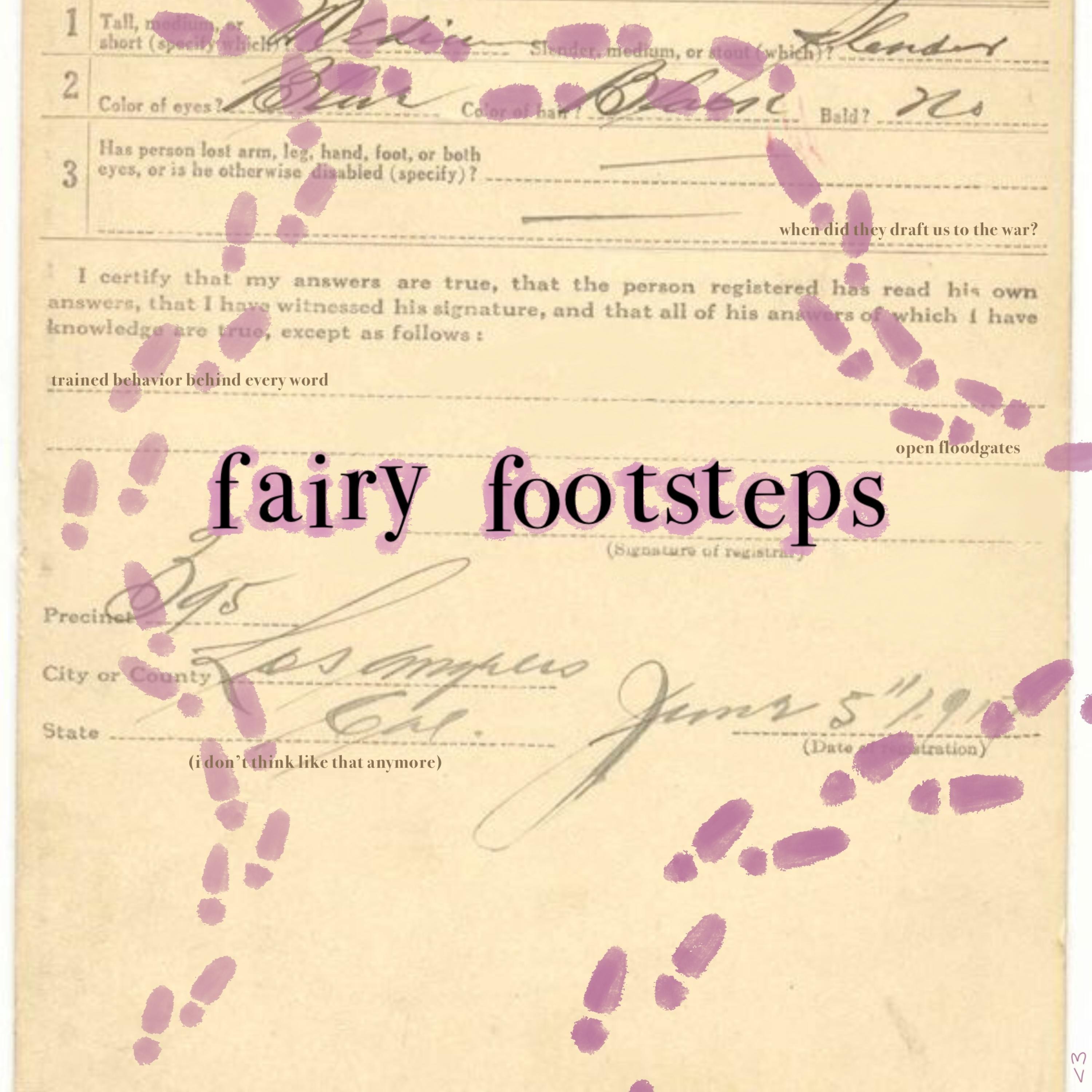 fairy footsteps (feat. macdara mathews)