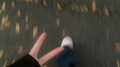 落叶的位置