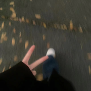 落叶的位置