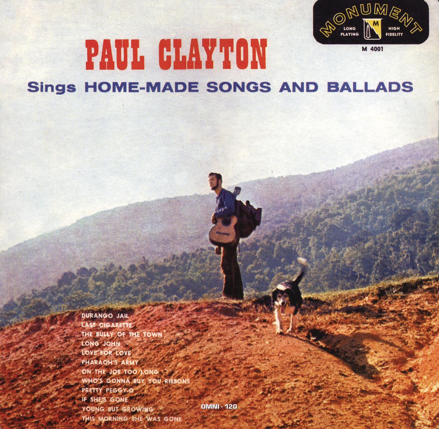 Paul Clayton Sings Home Made Songs And Ballads