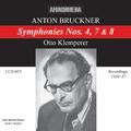 BRUCKNER, A.: Symphonies Nos. 4, 7 and 8 (Klemperer) (1954-1957)