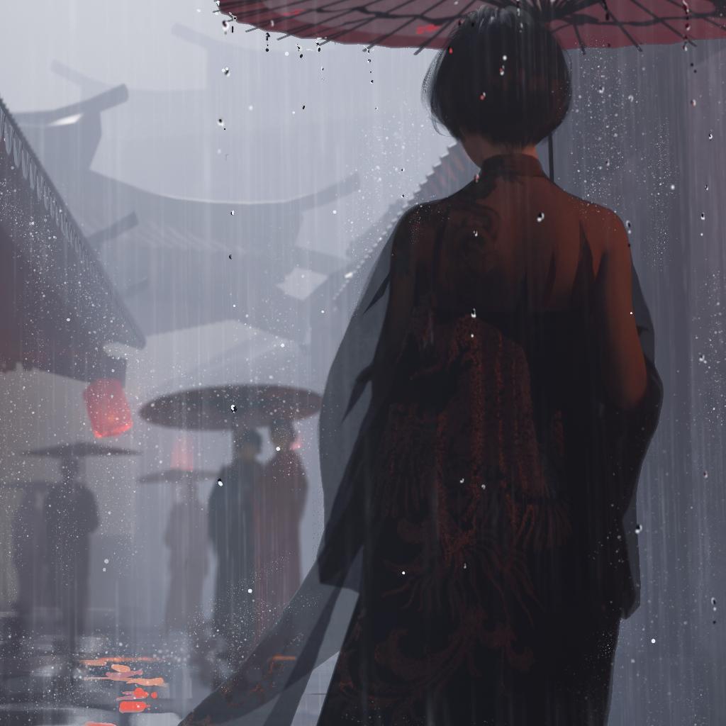 【纯音乐】藏在雨中的气氛