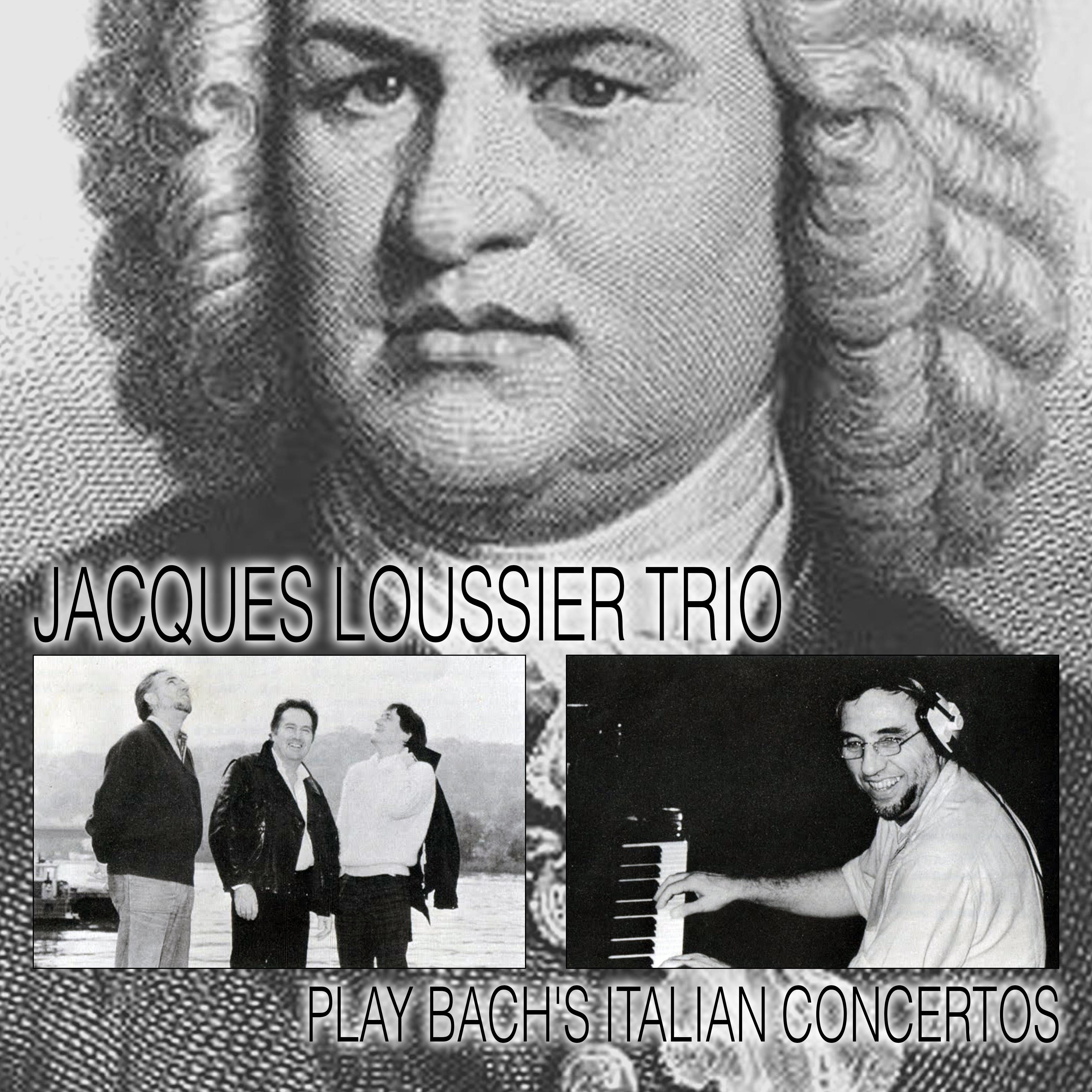 Jacques Loussier Trio: Play Bach's Italian Concertos