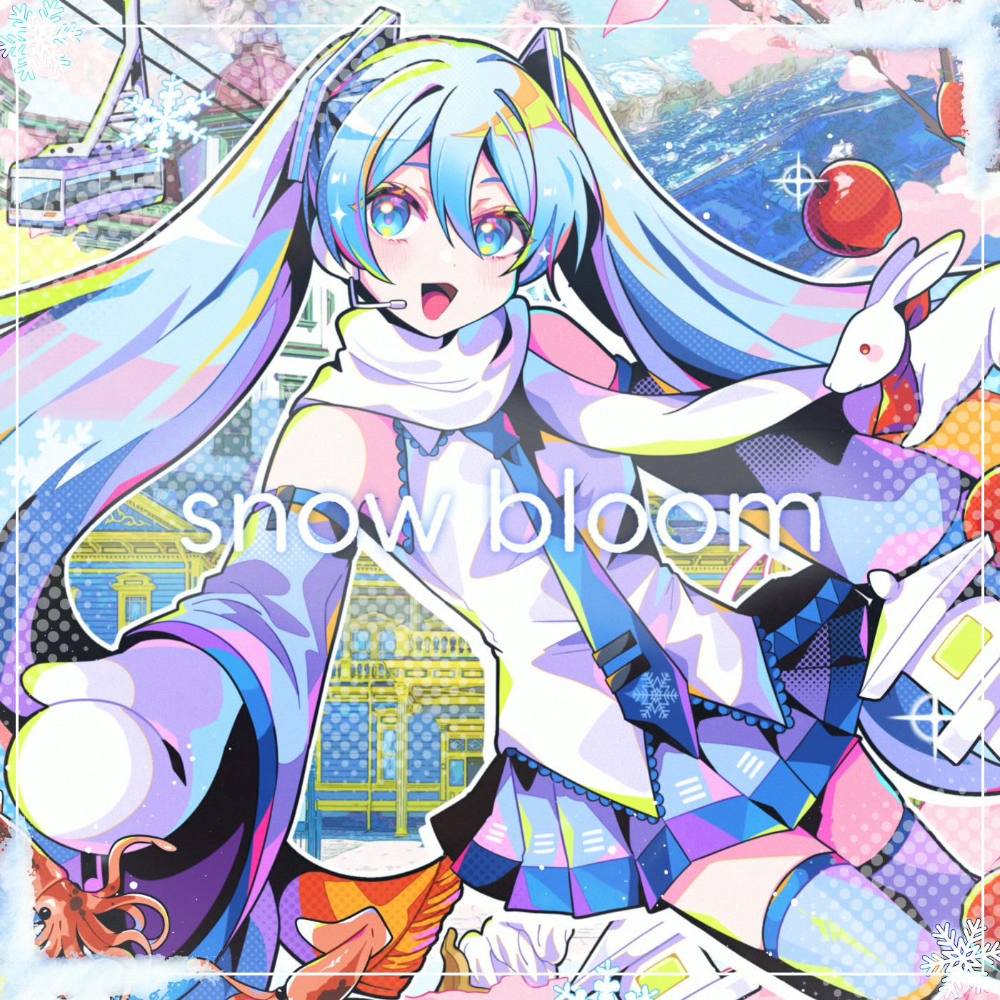 snow bloom