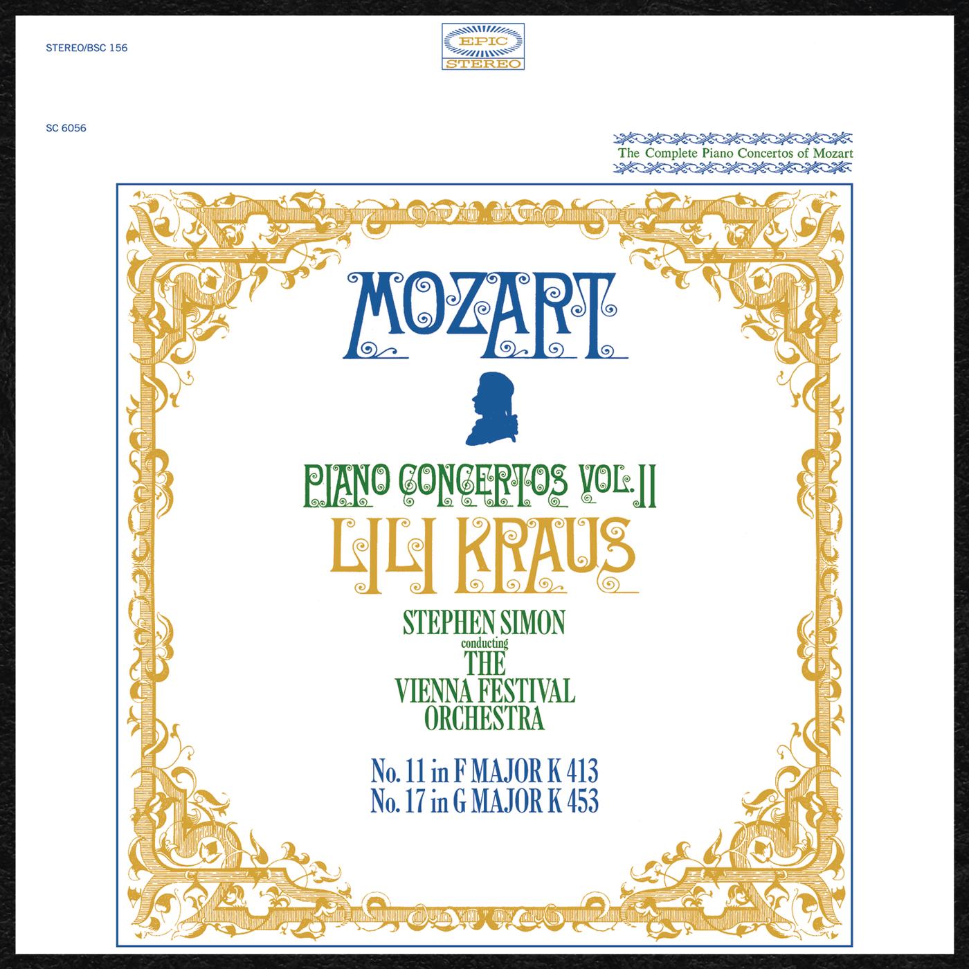 Mozart: Piano Concertos Nos. 11 & 17